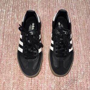 Adidas Women Samba Black and White Shoes